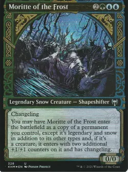 MTG Moritte of the Frost showcase foil PACK FRESH!! Kaldheim ~SGE~ - Image 1