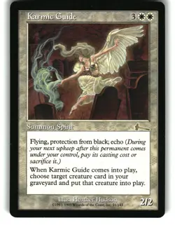 Magic The Gathering - Urza's Legacy Karmic Guide 11 Rare 1999 - Image 1