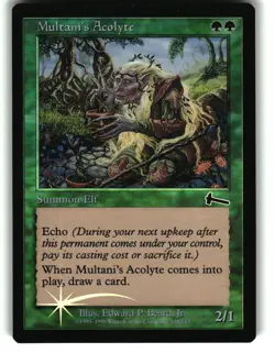 Magic the Gathering - Urza's Legacy Multani's Acolyte 1999 108 Common - Image 1