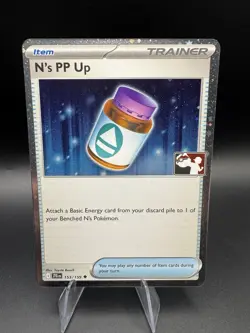 Play! Pokemon Prize Pack 7 Journey Together Cosmo Holo 153/159 N's PP Up - NM - Image 1