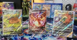 Pokemon TCG Charizard UPC Promo Set SWSH260 SWSH261 SWSH262 VMAX VSTAR V NM. - Image 1