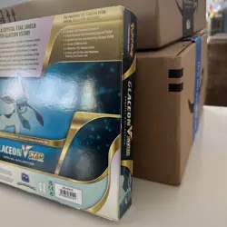 Pokemon TCG Glaceon VStar Special Collection Sword & Shield Factory Sealed - Image 3