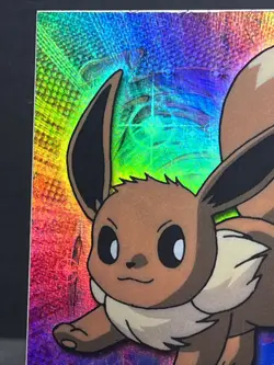 Eevee #133 Rainbow Foil 2000 Topps Pokemon Series 3 - Image 5