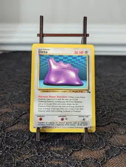 Pokemon TCG Ditto Fossil 18/62 - Regular Unlimited Rare Vintage - Image 1