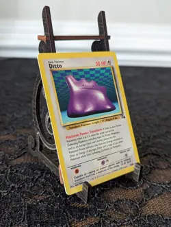 Pokemon TCG Ditto Fossil 18/62 - Regular Unlimited Rare Vintage - Image 2