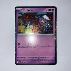 Drifloon 005 Mega Evolutions Black Star Promo Cosmo Holo Pokemon TCG Mint/NM - Image 1