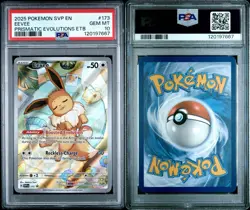 PSA 10 Eevee 173 Black Star Promo - Pokemon TCG - GEM MINT 10 - Image 1