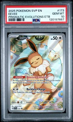 PSA 10 Eevee 173 Black Star Promo - Pokemon TCG - GEM MINT 10 - Image 2