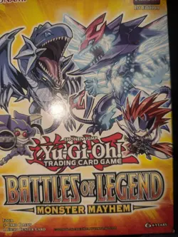Yugioh Battles of Legend: Monster Mayhem Mini Box 1st Edition *Factory Sealed* - Image 1