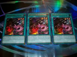 3x Dramataic Snake-Eye Chase 1st Edition Ultra Rare MP25-EN167 Yu-Gi-Oh! - Image 1