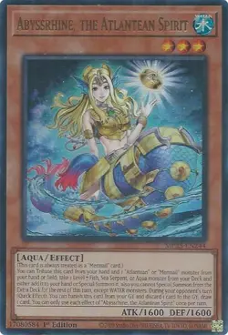 Yu-Gi-Oh! Abyssrhine, the Atlantean Spirit MP25-EN244 Ultra Rare - Image 1