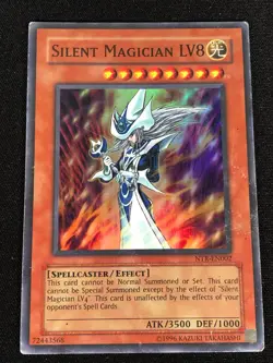 Yugioh Silent Magician Lv8 NTR-EN002 Super (MP) - Image 1