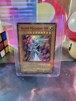 Silent Magician Lv8 NTR-EN002 Yu-Gi-Oh TCG Nightmare Of Troubadour Super Rare LP - Image 1