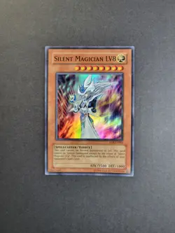 Silent Magician Lv8 NTR-EN002 Yu-Gi-Oh TCG Nightmare Of Troubadour Super Rare LP - Image 2