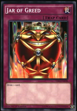 Yu-Gi-Oh! - Jar of Greed 2014 YS14-EN038 Common 1st Edition - Image 1