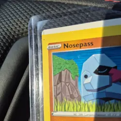 Pokemon Card Error Miscut Offcenter Error Card Black Dot Line Multiple Errors :) - Image 2