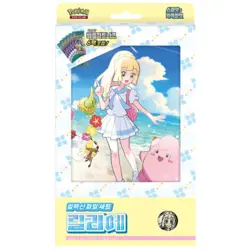 Pokemon Card Korean Battle Partners sv9 Lillie Collection File Set Box - Image 1