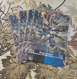 Digimon Card Game Playset ST17-13 SR Magnamon Double Typhoon AUC - Image 1