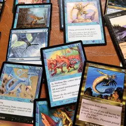 COMMANDER DECK 100 Mtg Cards - COLOR Hosers / Protection Blue Black Warping Evil - Image 5