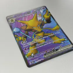 Pokemon Alakazam EX Full Art Holo Rare Card 188/165 Scarlet & Violet 151 NM - Image 2