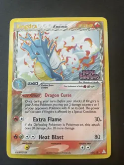 Kingdra Delta Species Pokemon Card 10/110 EX Holon Phantoms Rare - Image 1