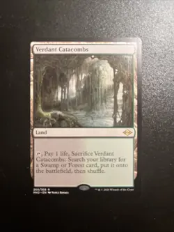 Verdant Catacombs Modern Horizons 2 Regular Card Near Mint Condition - Image 2