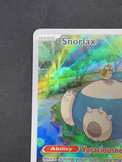 Pokemon TCG Snorlax Promo Holo Card 151 Scarlet and Violet 051 - Image 2