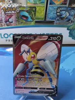 Beedrill V - 160/189 - Pokemon Astral Radiance Sword & Shield Full Art Card NM - Image 1