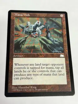 1x Mana Web NM, English MTG Weatherlight Free Shipping! - Image 1