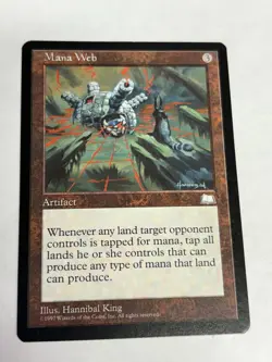 1x Mana Web NM, English MTG Weatherlight Free Shipping! - Image 2