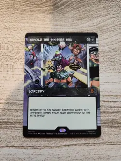 Behold the Sinister Six! (Borderless) Marvel's Spider-Man Foil - Image 1