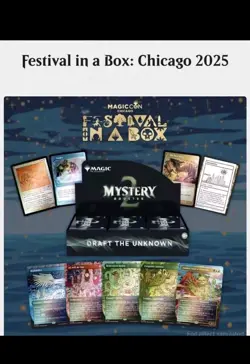 Magic The Gathering Festival In A Box Chicago 2025 In Hand Magic Con New MtG - Image 4