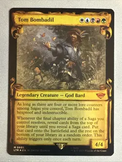 MTG / Tom Bombadil / LTR / #685 / FOIL (Showcase Scrolls) Mythic / NM - Image 1