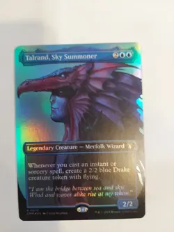 Talrand, Sky Summoner (Borderless) Commander Masters Foil - Image 1