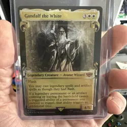 Gandalf the White (Showcase Scrolls Foil) Lord of the Rings 470 NM - Image 1