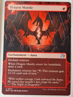 Dragon Mantle - Enchanting Tales - Magic the Gathering MTG Nice! - Image 1
