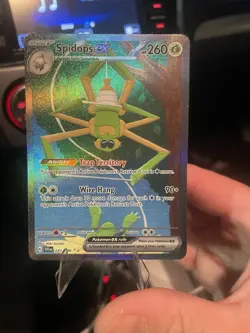 Spidops ex SIR 243/198 + Tarountula IR 199/198 Pokemon TCG Scarlet & Violet - Image 2