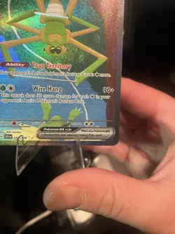 Spidops ex SIR 243/198 + Tarountula IR 199/198 Pokemon TCG Scarlet & Violet - Image 5