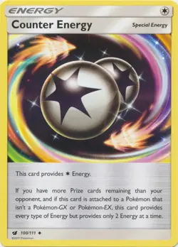 4x Lightly Played Counter Energy - 100/111 - Uncommon Pokemon Crimson Invasion - Image 1