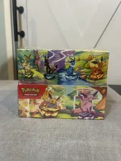 Pokemon Scarlet & Violet Prismatic Evolutions Mini Tin Display SEALED BRAND NEW - Image 1