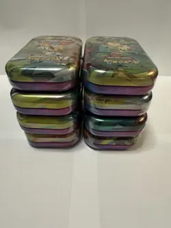Prismatic Evolutions Pokemon TCG Tin (Random) - Factory Sealed - 2 Booster Packs - Image 3