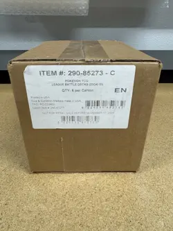 Pokemon TCG League Battle Decks 23Q4 Sealed Case [6 Decks] Miraidon Ex - Image 1