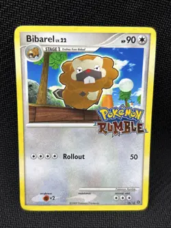 Pokemon Bibarel 16/16 Rumble 2009 Promo Edition - HP - Image 1