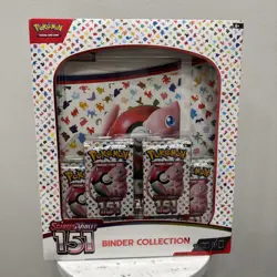 151 Binder Collection 4 Packs/Binder Scarlet & Violet Pokemon TCG *SEALED/NEW* - Image 1