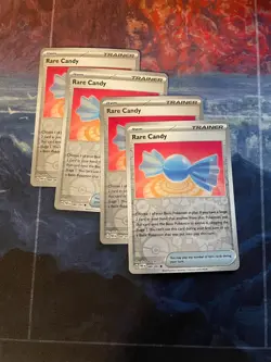 4x Rare Candy Reverse Holo 089/091 PLAYSET Scarlet & Violet Base Set Pokemon x4 - Image 2