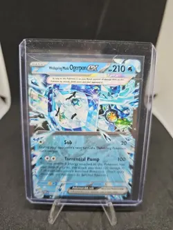 Wellspring Mask Ogerpon ex 064/167 Ultra Rare Pokemon TCG Twilight Masquerade - Image 1