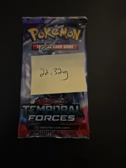 Very Heavy! Over 22.32 Gram Pokemon Temporal Forces Booster Pack Sealed Weighed - Image 4