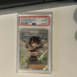 PSA 10 Zinnias Resolve 203/203 Full Art 2021 Pokemon SWSH Evolving Skies #203 - Image 3