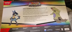Pokemon Prismatic Evolutions Lucario ex & Tyranitar ex Premium Collection - Image 2