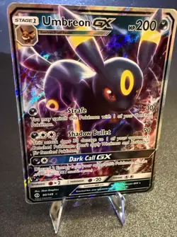 Pokemon - Umbreon GX, #80/149, Sun & Moon Base Set: Ultra Rare Holo (NM) - Image 1